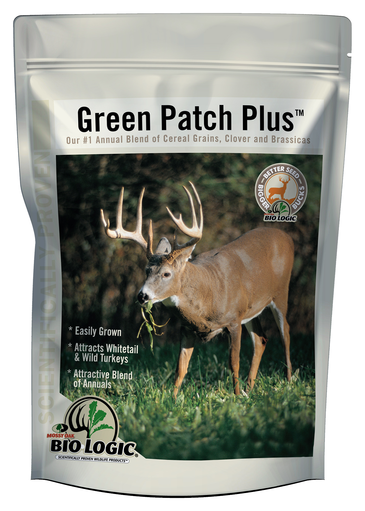 Mossy Oak BioLogic Green Patch Plus Game Seed for Deer | Bass Pro Shops